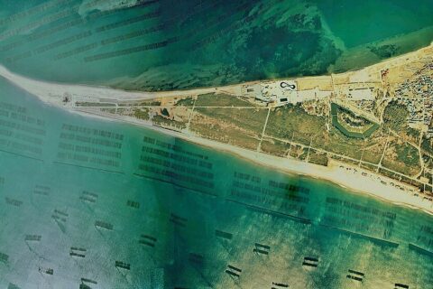 Cape Futtsu Aerial photograph.1974