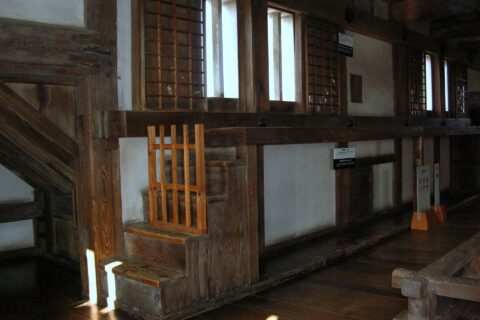 Interior of the keep tower, Himeji Castle, Himeji, Hyogo Prefecture, Japan
