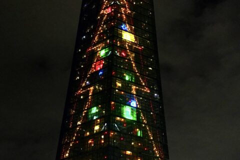 Chiba Port Tower Xmas Illumination