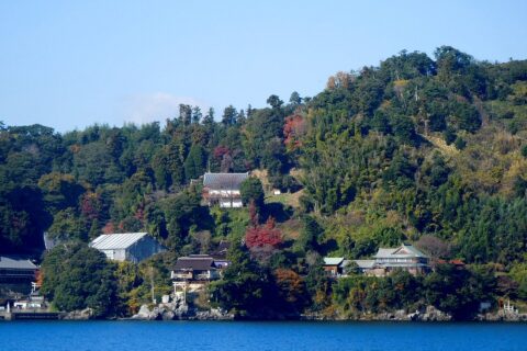 Chikubu Island, Shiga Prefecture, Japan.