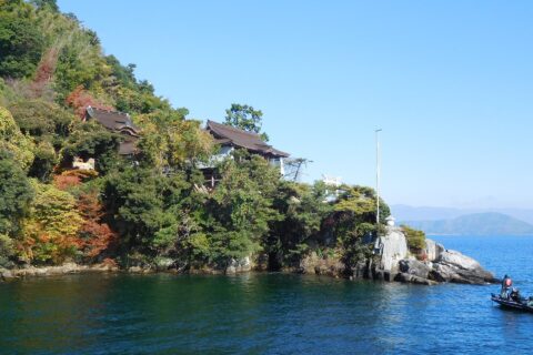 Chikubu Island, Shiga Prefecture, Japan.