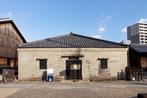 出島。長崎県長崎市。