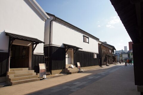 ​出島。長崎県長崎市。