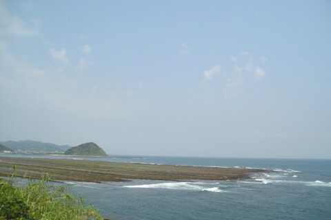 Demon's washboard, along the Nichinan coastline, Miyazaki, Japan