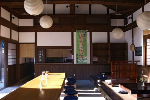 Dengaku-chaya in Konan, Shiga, Japan