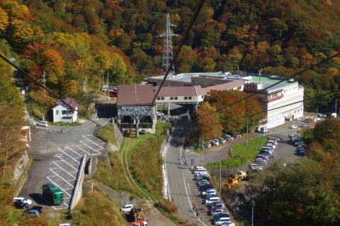 ​谷川岳ロープウェイの土合口駅。