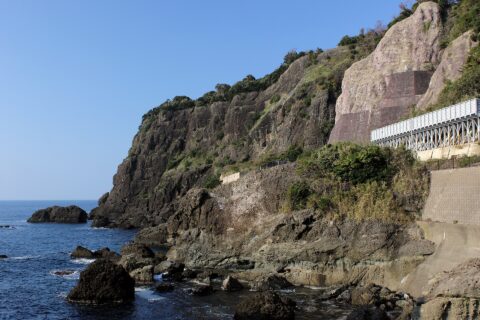 越前岬の近景