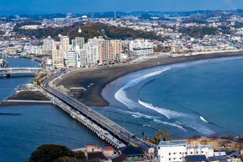 江の島大橋（2022年2月撮影）