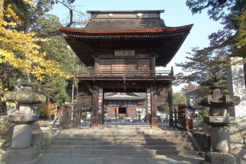 恵林寺三門