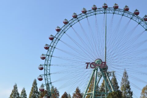 2012年、東武動物公園の観覧車