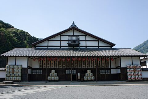 Former Konpira-ooshibai in Kotohira, Kagawa prefecture, Japan.
