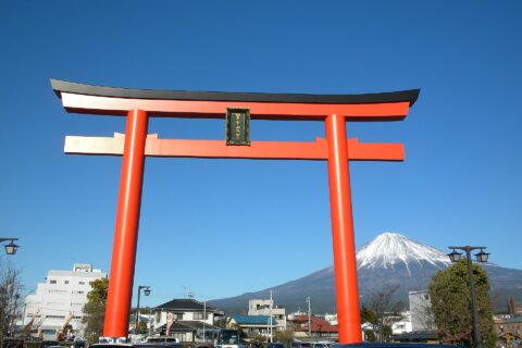 富士山本宮浅間大社大鳥居