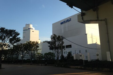 北側より望む福岡サンパレス