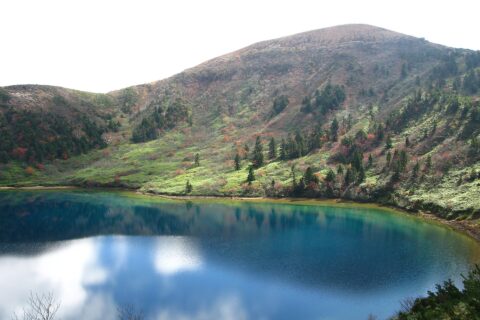 Japan: mount Issaikyō (Fukushima prefecture).