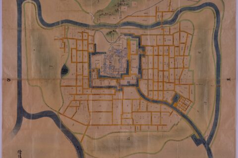 『正保城絵図』より「備後国福山城図」