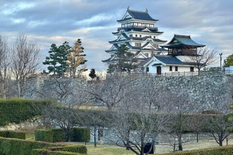 Fukuyama Castle is a Japanese castle located in Fukuyama, Hiroshima Prefecture. Originally built in 1622, the castle served as the seat of the Fukuyama Domain during the Edo period.