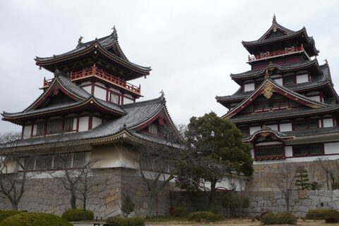 模擬天守と小天守