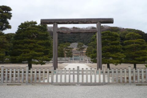 伏見桃山陵の拝礼