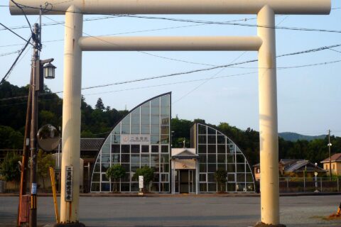 JR Central Sangū Line Futaminoura Station in Futamichō-Mitsu, Ise, Mie, Japan.