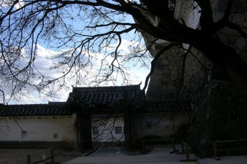 Gate at Himeji Castle, Japan