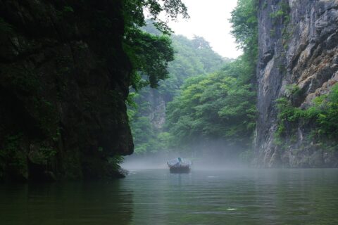 Geibi-kei, a valley in Iwate, Japan