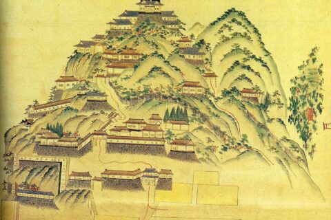 岐阜城図