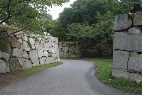 ​萩城・二の丸。
