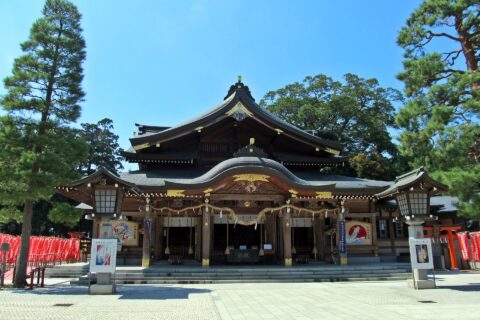 竹駒神社拝殿