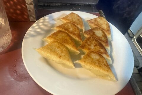 福岡市博多区中洲1丁目にある清流公園の屋台街 (The food stalls at Seiryu Park in Nakasu 1-chome, Hakata, Fukuoka)