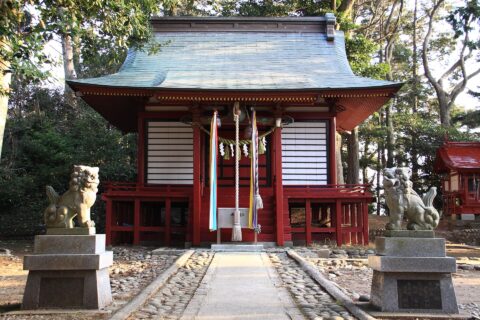 鼻節神社 拝殿