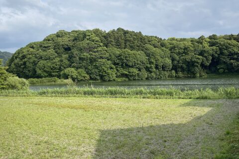 Hashihaka Kofun from a distance