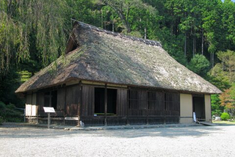 '"`UNIQ--templatestyles-00000001-QINU`"'高麗 (こま)家住宅 （埼玉県日高市）。国指定の重要文化財。