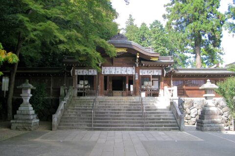 高麗神社神門（埼玉県日高市）