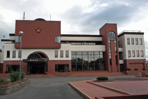 Higashikawa town hall, Higashikawa, Hokkaido, Japan