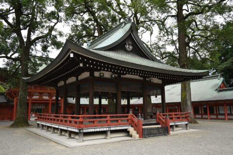 氷川神社 (さいたま市) 舞殿