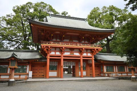 氷川神社 (さいたま市) 楼門