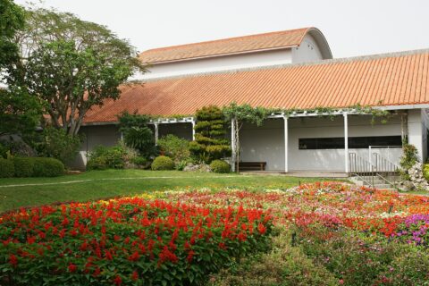 Himeyuri Peace Museum in Itoman, Okinawa prefecture, Japan.