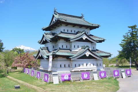 Keep tower of the Hirosaki Castle