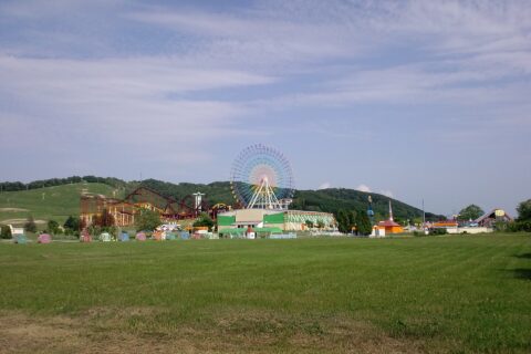 北海道グリーンランド遊園地・遠景