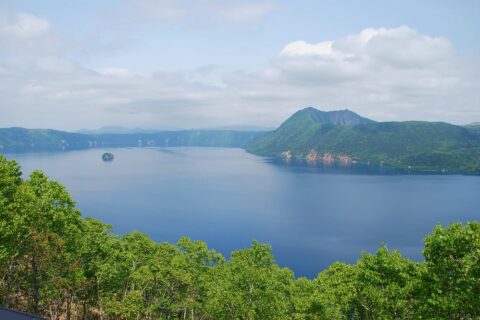 Lake mashu in Hokkaido