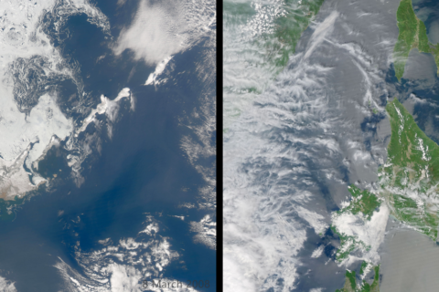 Hokkaido in winter and summer, 2008.