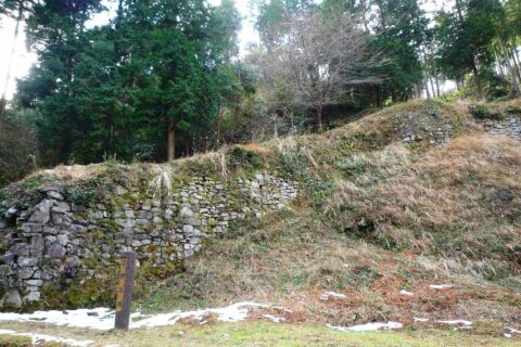 百間石垣（大野城跡）