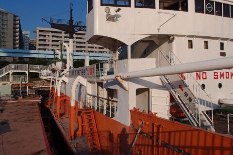 Museum of Maritime Science: Icebreaker Soya @ Maritime Museum @ Tokyo