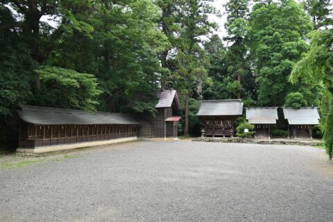 ​一之宮貫前神社 仮殿敷地