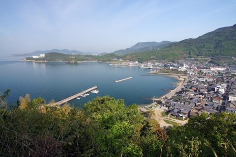 池田港。所在地は香川県小豆島町（小豆島）