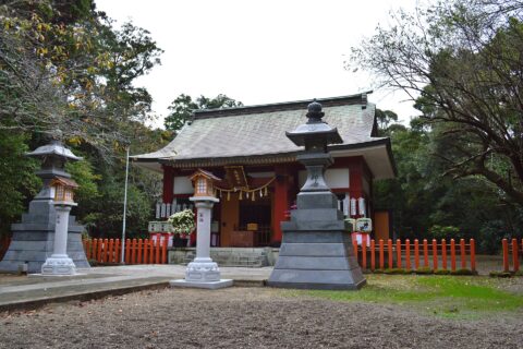 息栖神社 拝殿
