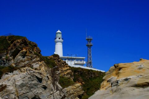 It is a Japan leading huge lighthouse which locates Inubo-zaki, Chiba.