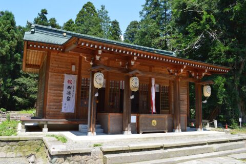伊佐須美神社 仮社殿