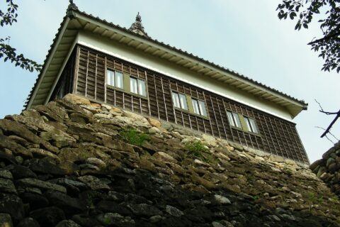 亀山城多聞櫓（復元前）