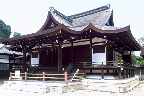 石清水八幡宮頓宮殿。所在地は京都府八幡市。